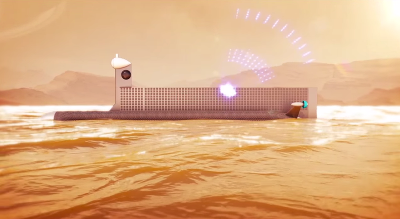 Illustration for article titled How NASA Might Use A Robotic Sub To Explore Titan's Methane Seas